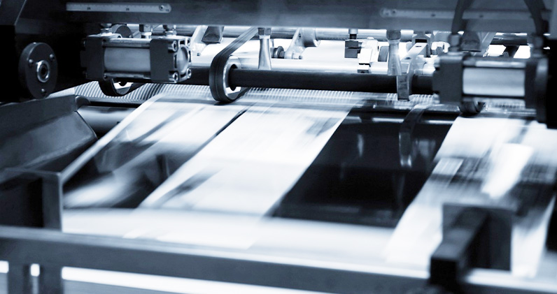 Как работает офсетная печатная машина