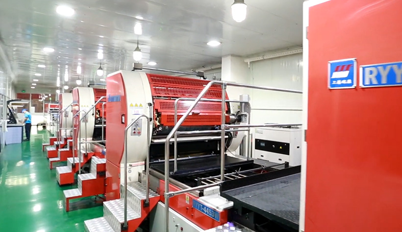 РИИТ представление Мулти печатной машины цвета 453 серий основное техническое